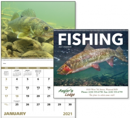 Make Fishing & Boating Week Last All Year With This Fishing Calendar ...