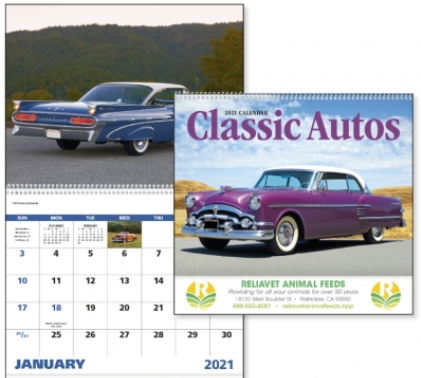 These Promotional Calendars Will Get Your Motor Running – Business Gift ...